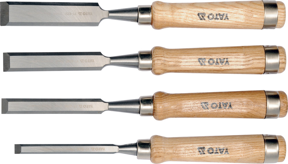 CHISEL SET FOR WOOD 10-16-20-25MM (YT-6260)