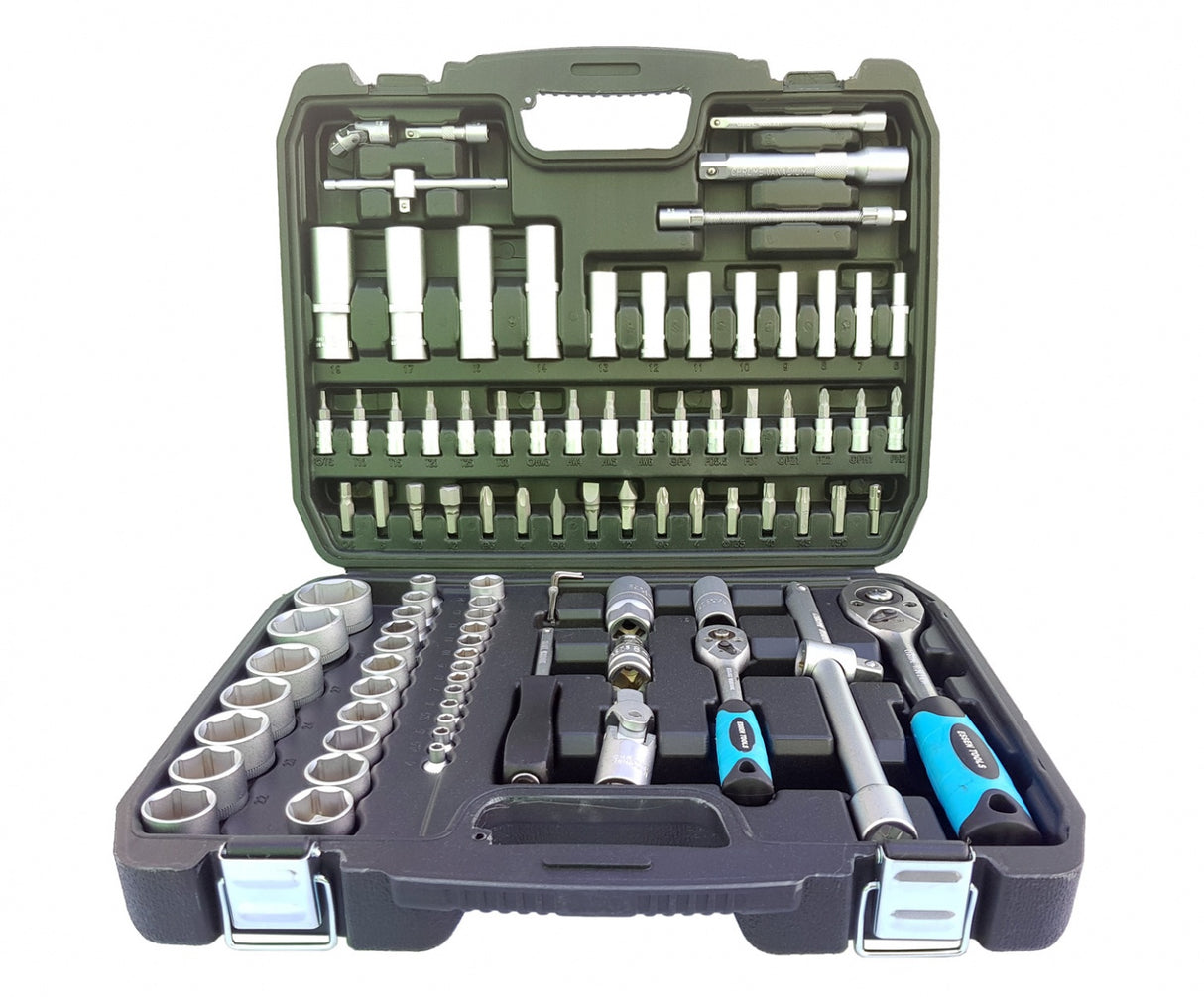TOOL SET | 6.3 MM (1/4") + 12.5 MM (1/2") | 94 PCS. (ES78094)