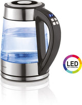EL. GLASS KETTLE, LED 1,7L TEMP.CONTROL (68173)