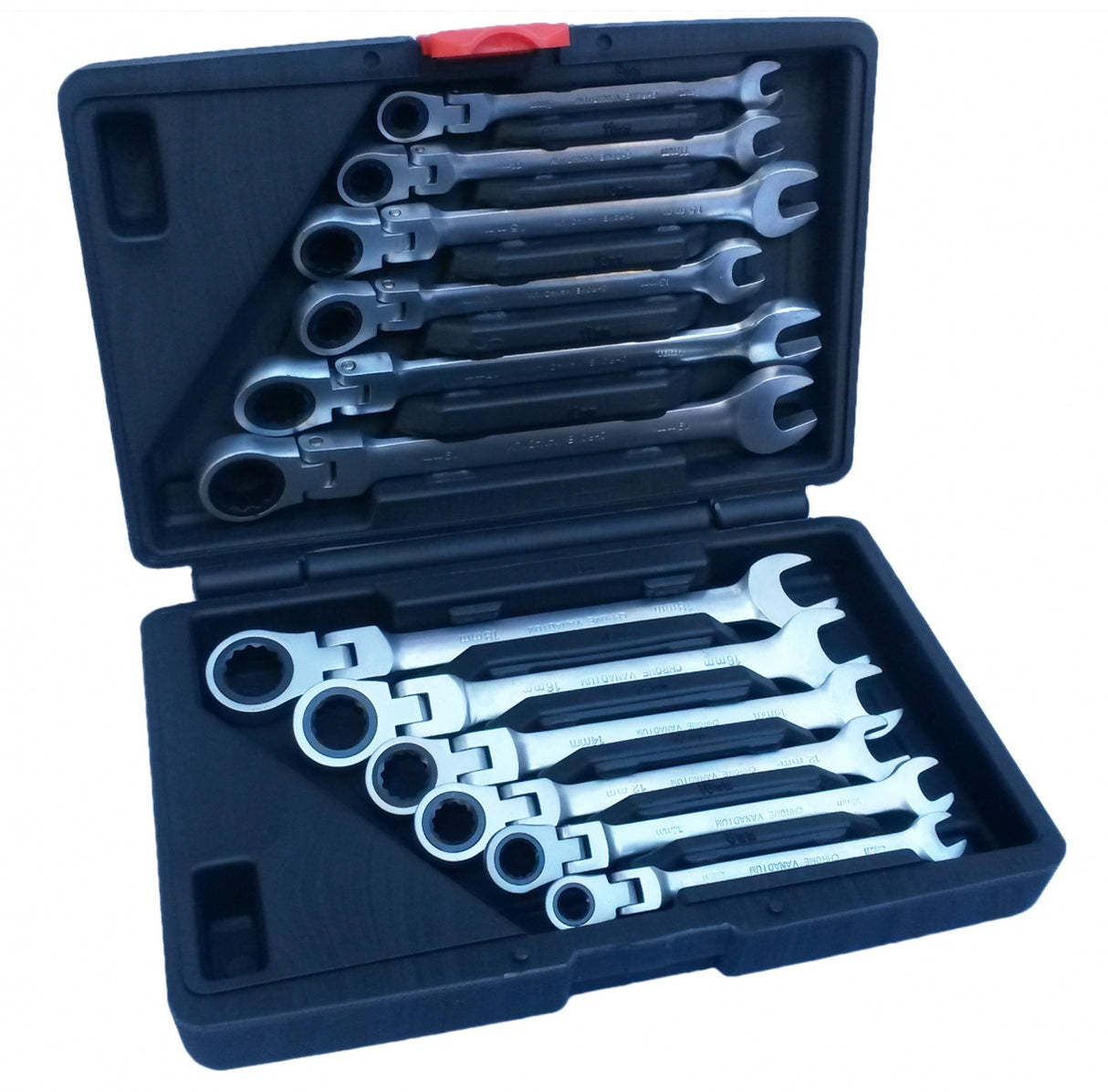 RATCHET WRENCH SET | JOINT | 8-19 MM | 12 PCS. (SK5012)