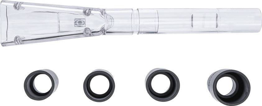 EXTRACTOR ATTACHMENT FOR TWISTER AIR CLEANING GUN | SMALL VERSION | WITH 4 ADAPTERS | FOR BGS 70150 (70151)