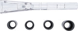 EXTRACTOR ATTACHMENT FOR TWISTER AIR CLEANING GUN | SMALL VERSION | WITH 4 ADAPTERS | FOR BGS 70150 (70151)