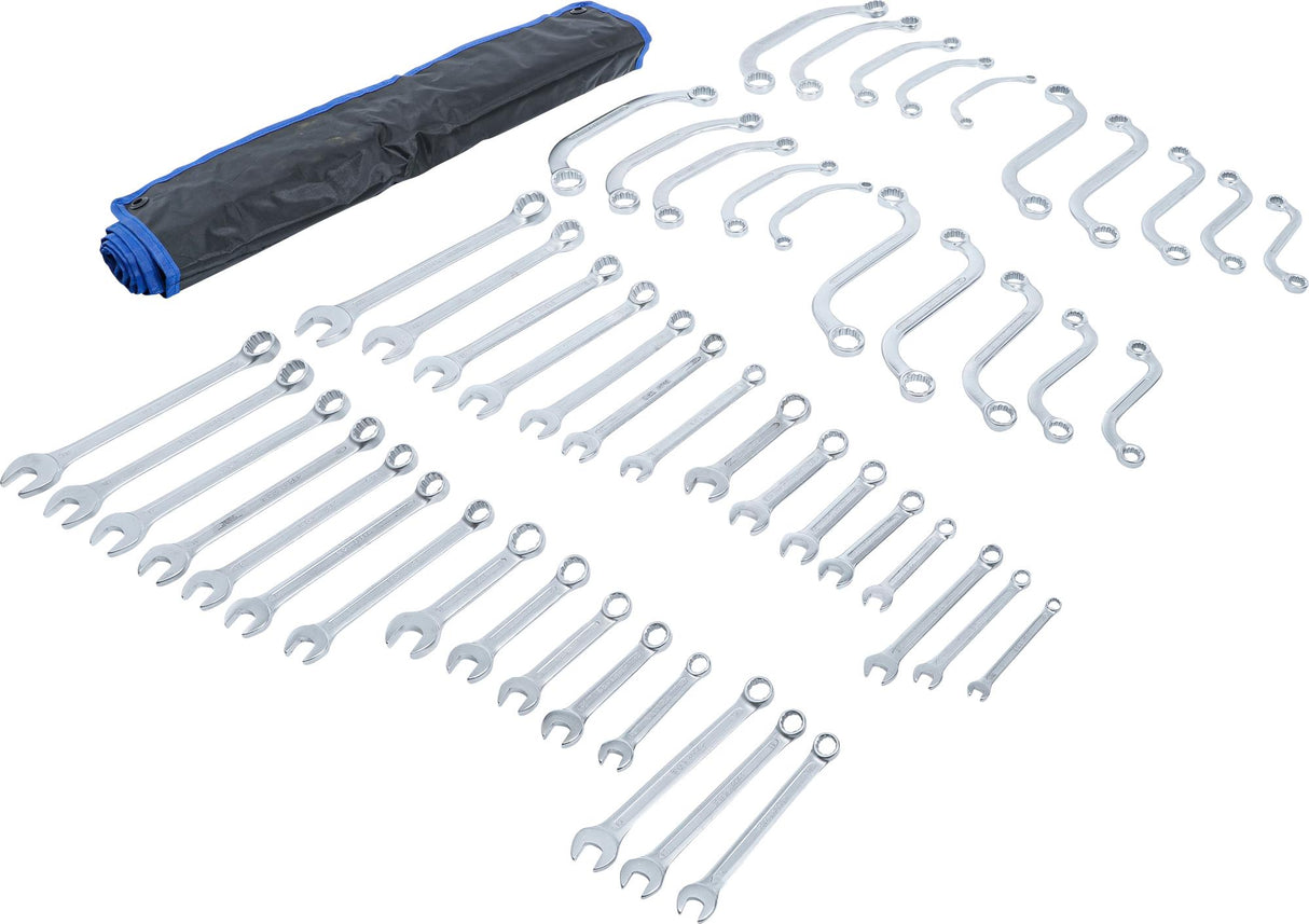 COMBINATION SPANNER ASSORTMENT | INCH / METRIC SIZES | 50 PCS. (32500)