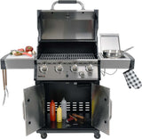 GAS BBQ GRILL YOKATE 4+1 STAINLESS STEEL 17,5KW (YG-20013)
