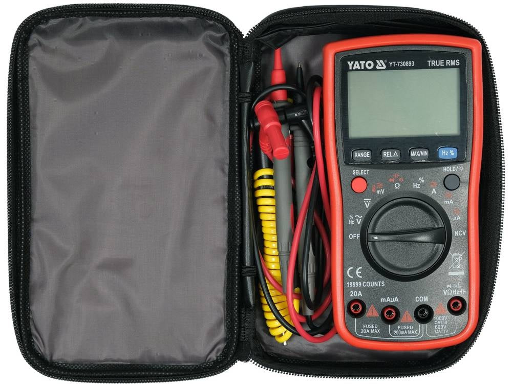 DIGITAL MULTIMETER TRUE RMS LCD 19999 (YT-730893)