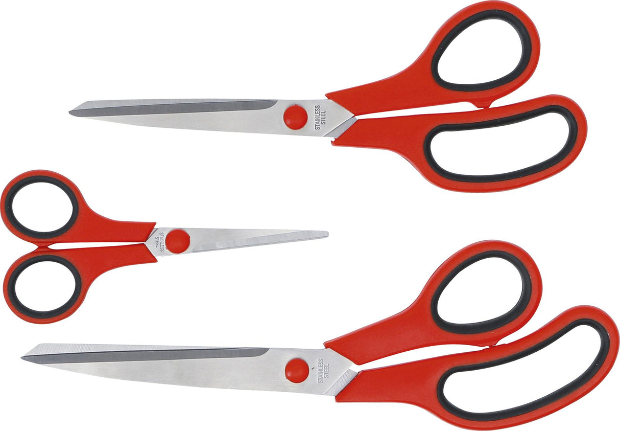 STAINLESS SCISSORS SET | 3 PCS. (7961)