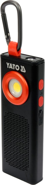 WORK LIGHT 500LM, 2000MAH, SPEAKER (YT-08557)