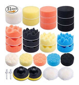 POLISHING AND GRINDING PAD SET | Ø 115 MM | 31 PCS. (BW1031)