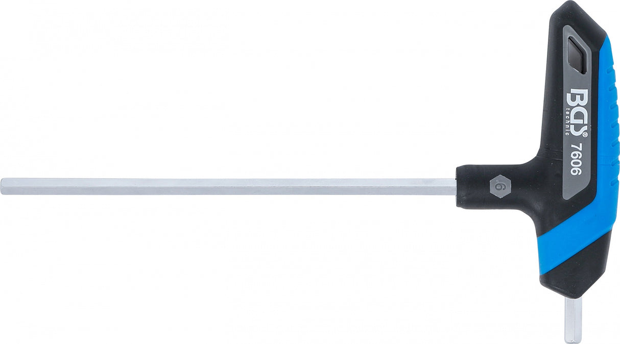 SCREWDRIVER WITH T-HANDLE | INTERNAL HEXAGON | 6 MM (7606)