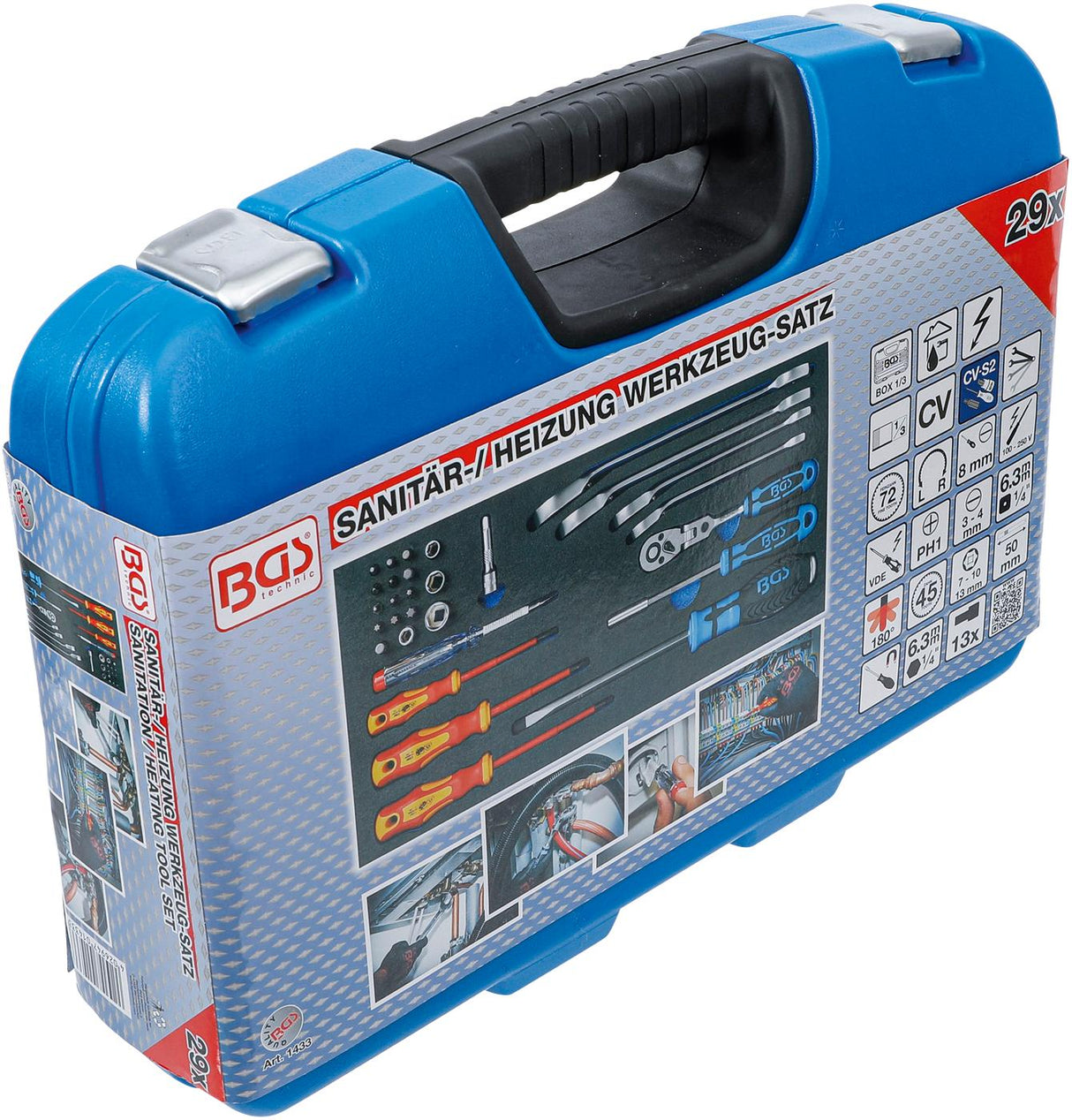 SANITATION / HEATING TOOL SET | 29 PCS. (1433)