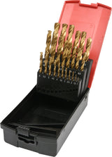 TWIST DRILL BIT SET HSS-TIN 25PCS 1-13MM (YT-44676)