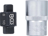 OIL DRAIN PLUG SOCKET | 4-PT. | 8 MM / 10 MM (8991)
