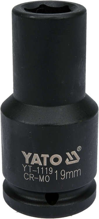 IMPACT SOCKET DEEP 3/4"X19MM (YT-1119)