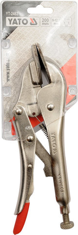 LOCKING PLIERS  8" (200MM) (YT-2463)