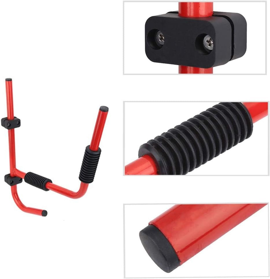 WALL-MOUNTED FOLDING KAYAK AND PADDLE RACK (DR2F)