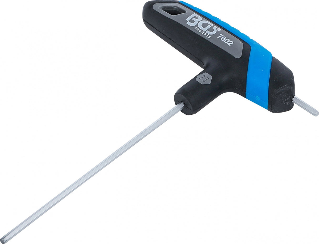 SCREWDRIVER WITH T-HANDLE | INTERNAL HEXAGON | 2.5 MM (7602)
