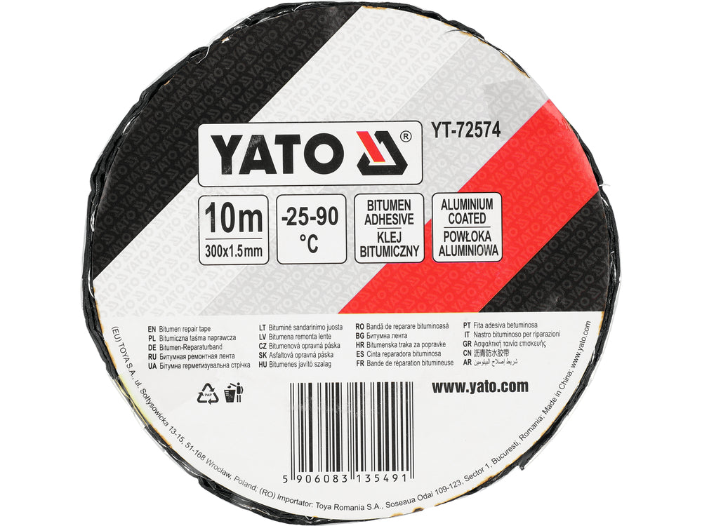 BITUMINOUS REPAIR TAPE | 1.5 MM X 300 MM X 10 M (YT-72574)
