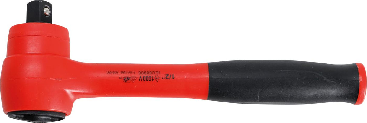 VDE REVERSIBLE RATCHET | 12.5 MM (1/2") | 1000 V (702)