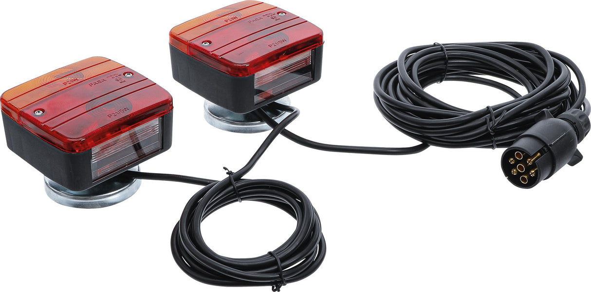 TRAILER LAMPS WITH MAGNETIC HOLDER | 2 PCS. (80960)