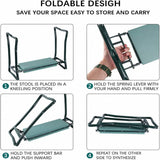 FOLDABLE GARDEN BENCH AND KNEE PROTECTION WITH TOOL BAG | 2 IN 1 (ST-1)