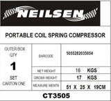 SHOCK ABSORBER SPRING COMPRESSORS "MCPHERSON" TELESCOPIC EXTENDED (SK1608)