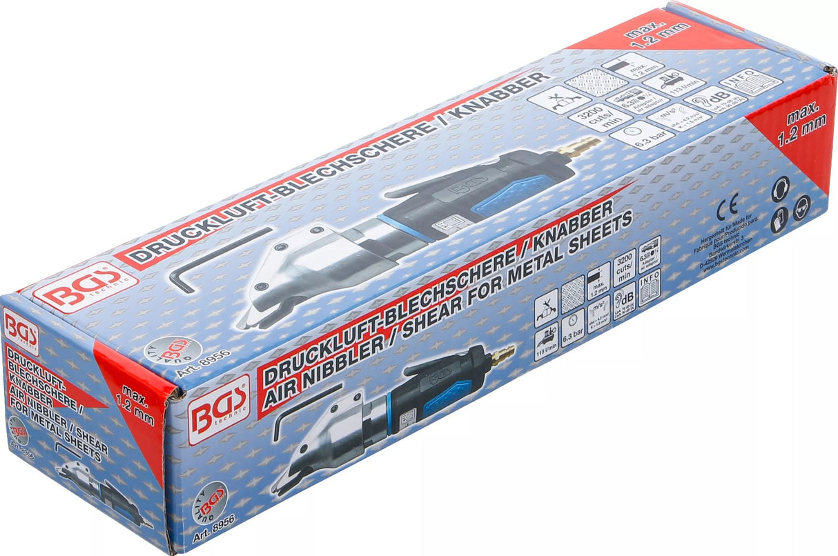AIR NIBBLER / SHEAR FOR METAL SHEETS (8956)
