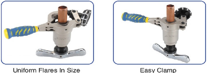 45 DEGREE ECCENTRIC CONE TYPE FLARING SET WITH CUTTER (WK-519FT)