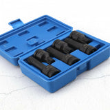 IMPACT BIT SET | WITH HOLE | 12.5 MM (1/2") | SPLINE (XZN) | 6 PCS. (S1121)