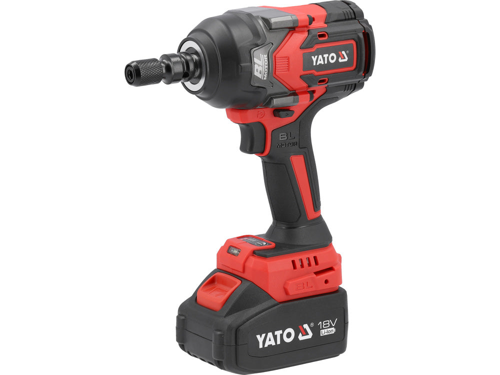 IMPACT WRENCH 18V 1/2'' 1200NM - 4AH (YT-828071)
