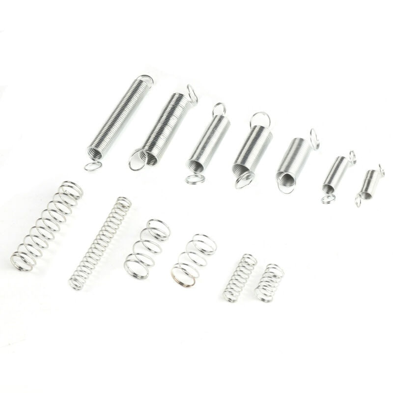 SPRING ASSORTMENT | COMPRESSION AND TENSION SPRINGS | 200 PCS. (SK01051)