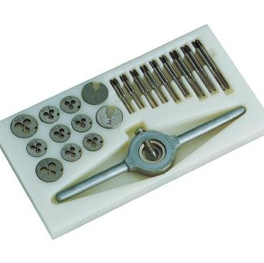 TAP AND DIE SET HSS | EXTRA SMALL SIZES | M1-M2.5 | 31 PCS. (MTD31)