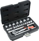 SOCKET SET 3/8" 22PCS (YT-38561)