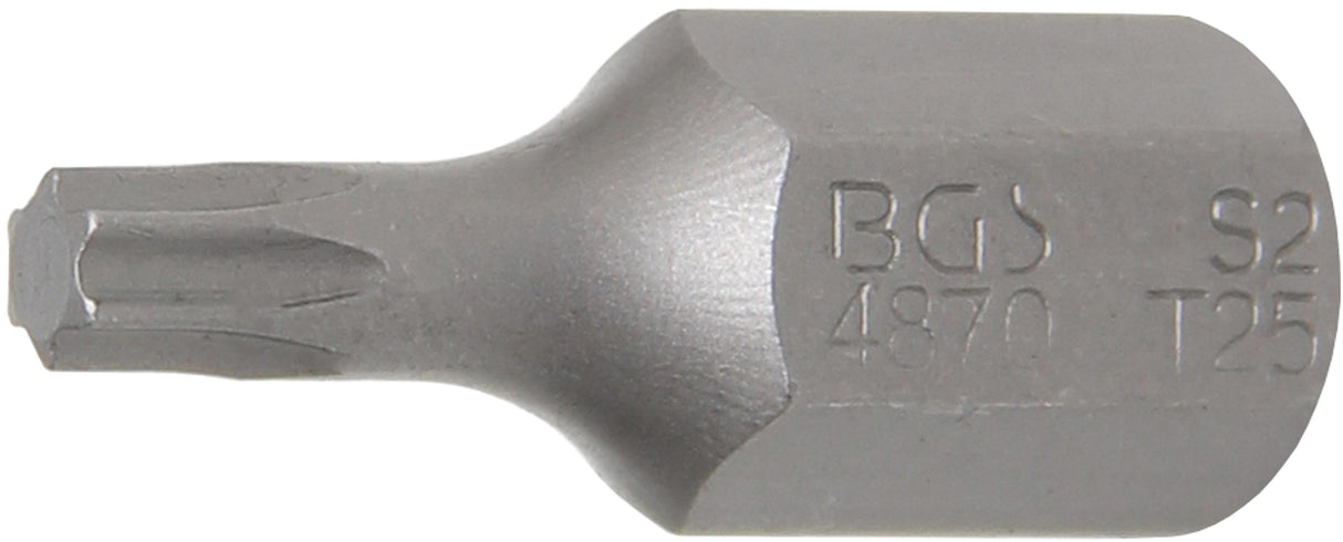 BIT | LENGTH 30 MM | 10 MM (3/8") DRIVE | T-STAR (FOR TORX) T25 (4870)