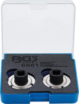 BRAKE PISTON RESET ADAPTOR SET | UNIVERSAL | WITH 2 & 3 PINS | 2 PCS. (6661)