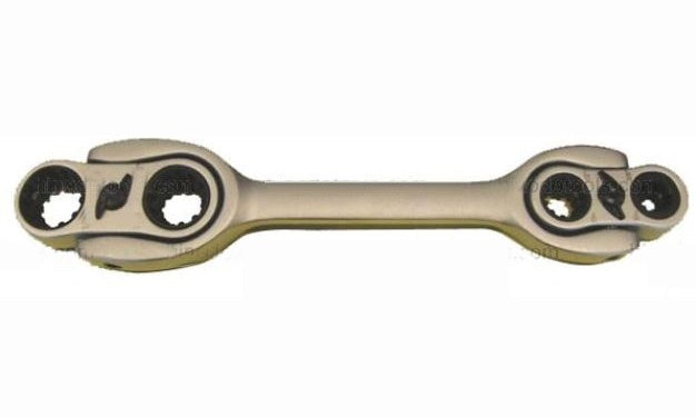 REVERSIBLE RATCHET WRENCH, METRIC/IMPERIAL 48 IN 1, 8-19 MM AND 5/16"-3/4" (RD0701)