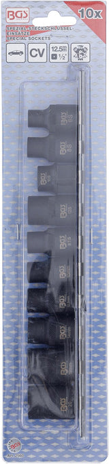 SPECIAL CAR SOCKETS | 3-/5-/6-/10-POINT | 10 PCS. (2560)