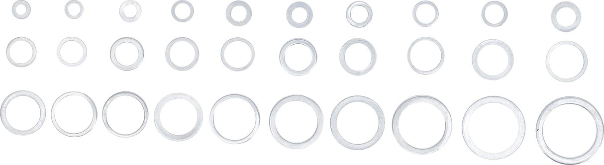 SEAL RING ASSORTMENT | ALUMINIUM | 300 PCS. (8143)