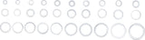 SEAL RING ASSORTMENT | ALUMINIUM | 300 PCS. (8143)
