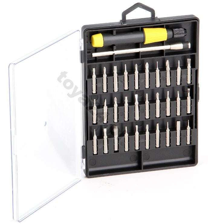 PRECISION SCREWDRIVER BIT SET 32PCS (64371)