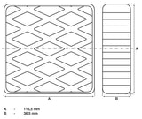 RUBBER PAD | FOR AUTO LIFTS | 116.5 X 116.5 X 36.5 MM (7037)