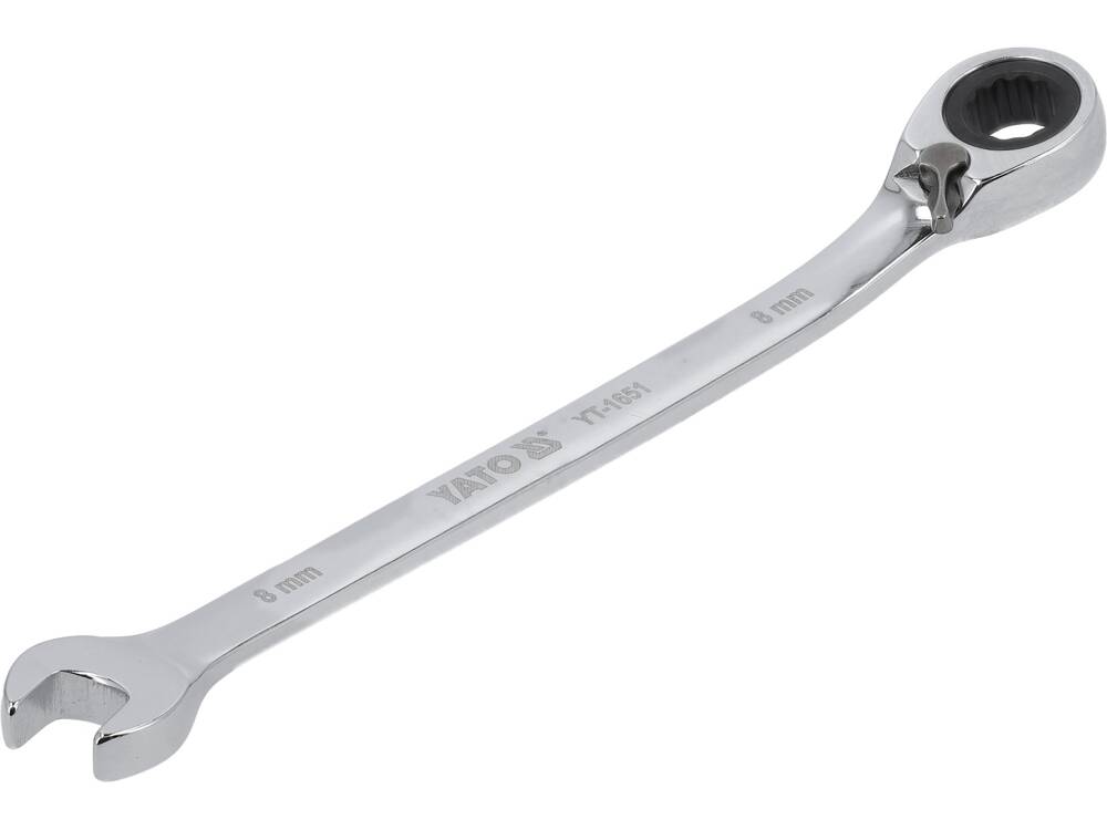 RATCHET COMBINATION WRENCH 8MM (YT-1651)