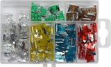 CAR FUSE ASSORTMENT 100 PCS MINI LOW PRO (YT-83145)