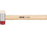 PU & NYLON HEADS MALLET W.WOOD.HANDLE 35 (YT-4632)