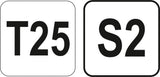 T-HANDLE TORX KEY T25 (YT-05606)