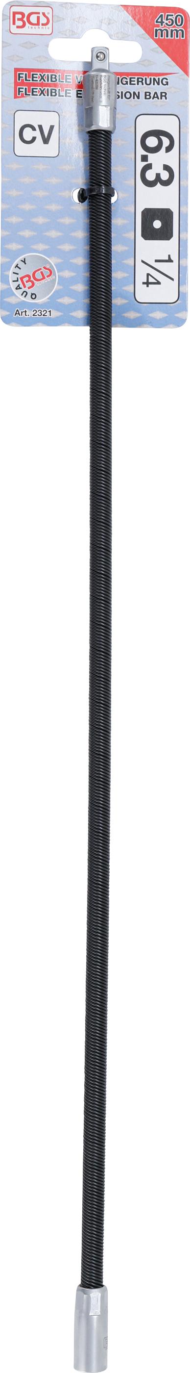 FLEXIBLE EXTENSION BAR | 6.3 MM (1/4") | 450 MM (2321)