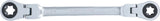 DOUBLE RATCHET RING SPANNER | ADJUSTABLE | WITH E-TYPE RING HEADS | E14 X E18 (71028-14X18)