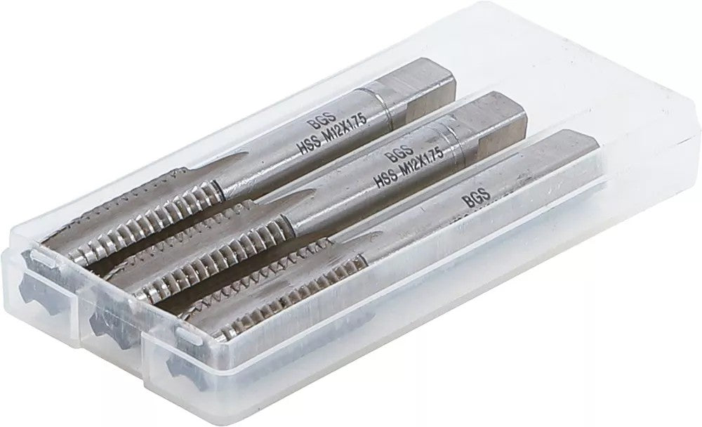 TAP SET | STARTER, PLUG, BOTTOMING TAP | HSS-G | M12 X 1.75 | 3 PCS. (936)