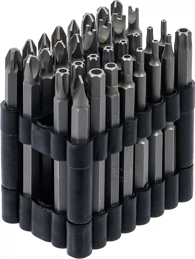 BIT SET | LONG | 6.3 MM (1/4") DRIVE | VARIOUS TYPES | 32 PCS. (762)