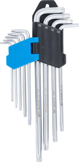 L-TYPE WRENCH SET | EXTRA LONG | T-STAR (FOR TORX) T10 - T50 | 9 PCS. (793)
