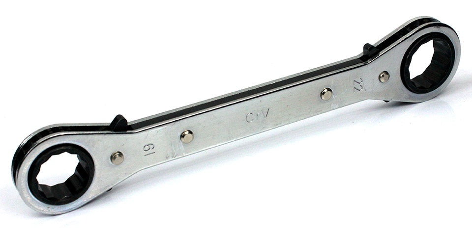 DOUBLE-SIDED RATCHET WRENCH SET | 6X8-19X22 MM | 5 PCS. (1450V)